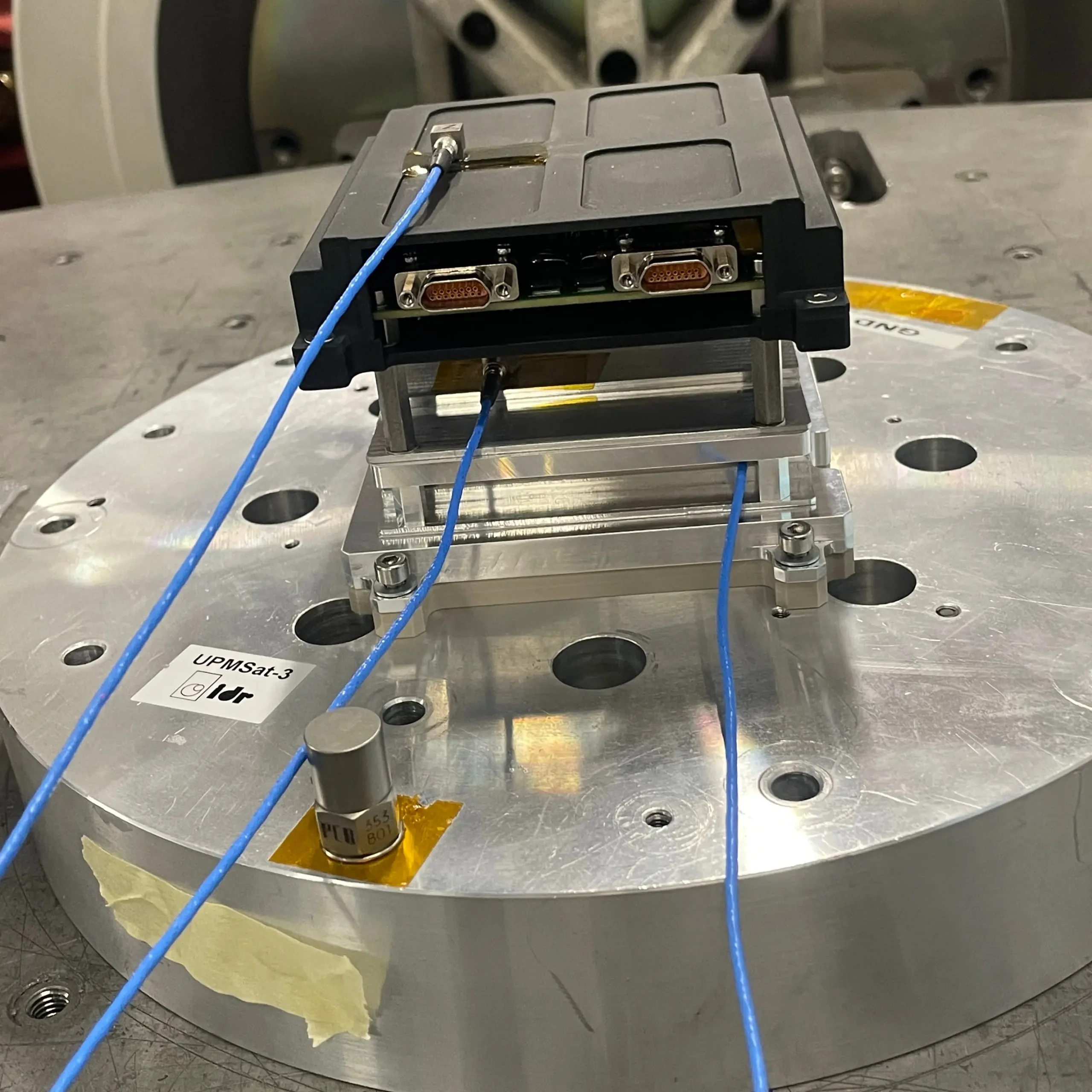 Prueba de vibración – Aviónica UPMSat3