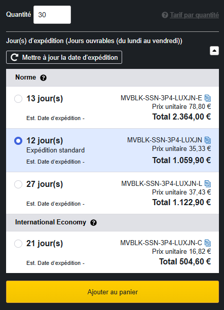 Exemple d'économie internationale