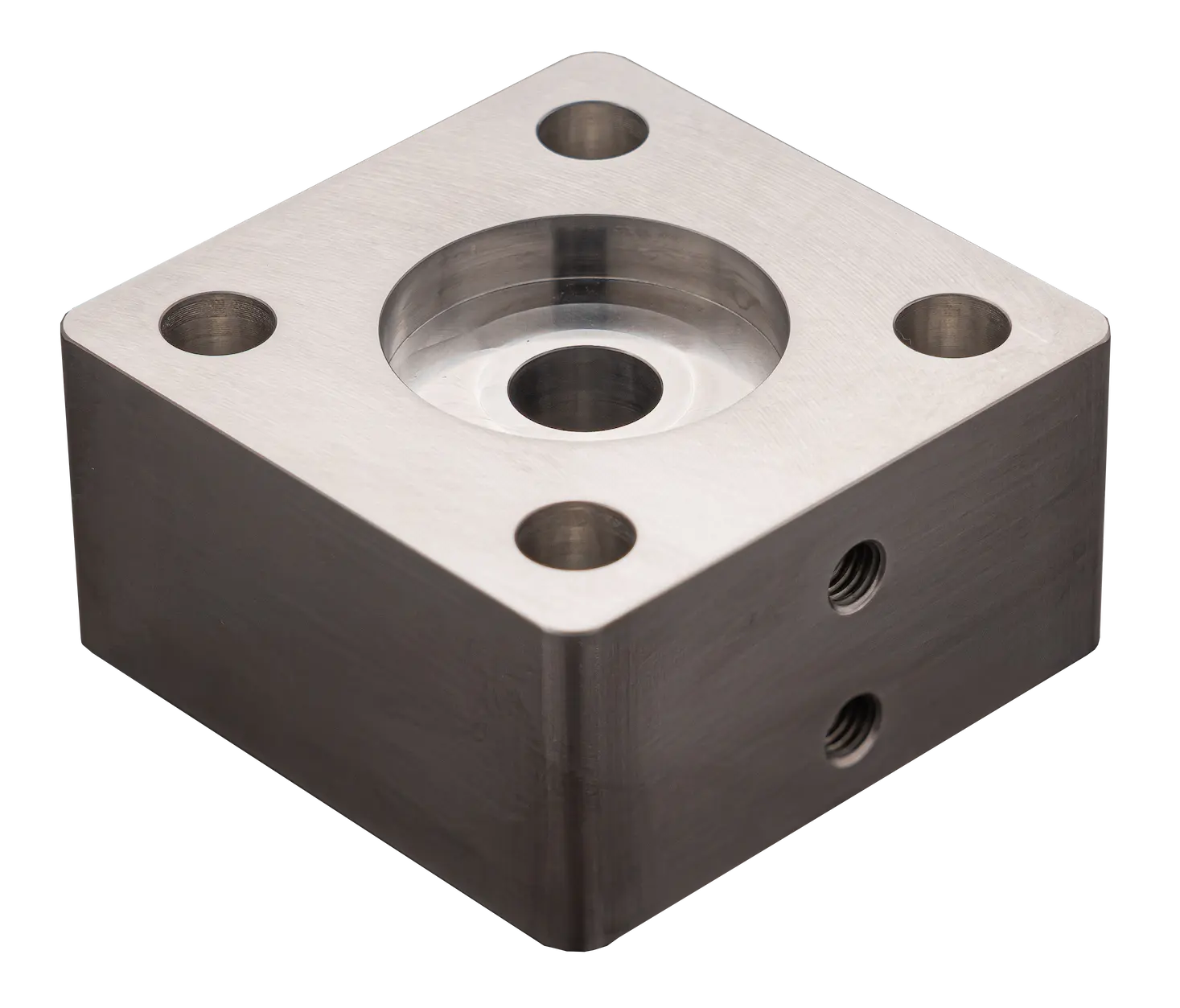 CNC machining a stainless steel component